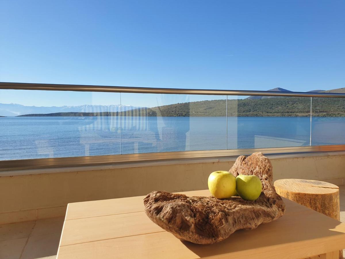 Boho Beach House In Itea-Delphi Eksteriør billede