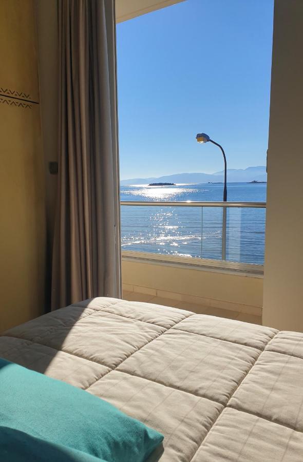Boho Beach House In Itea-Delphi Eksteriør billede