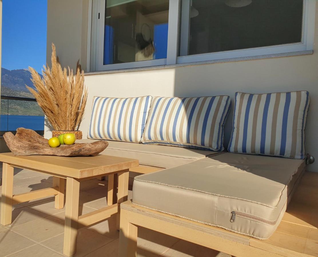 Boho Beach House In Itea-Delphi Eksteriør billede