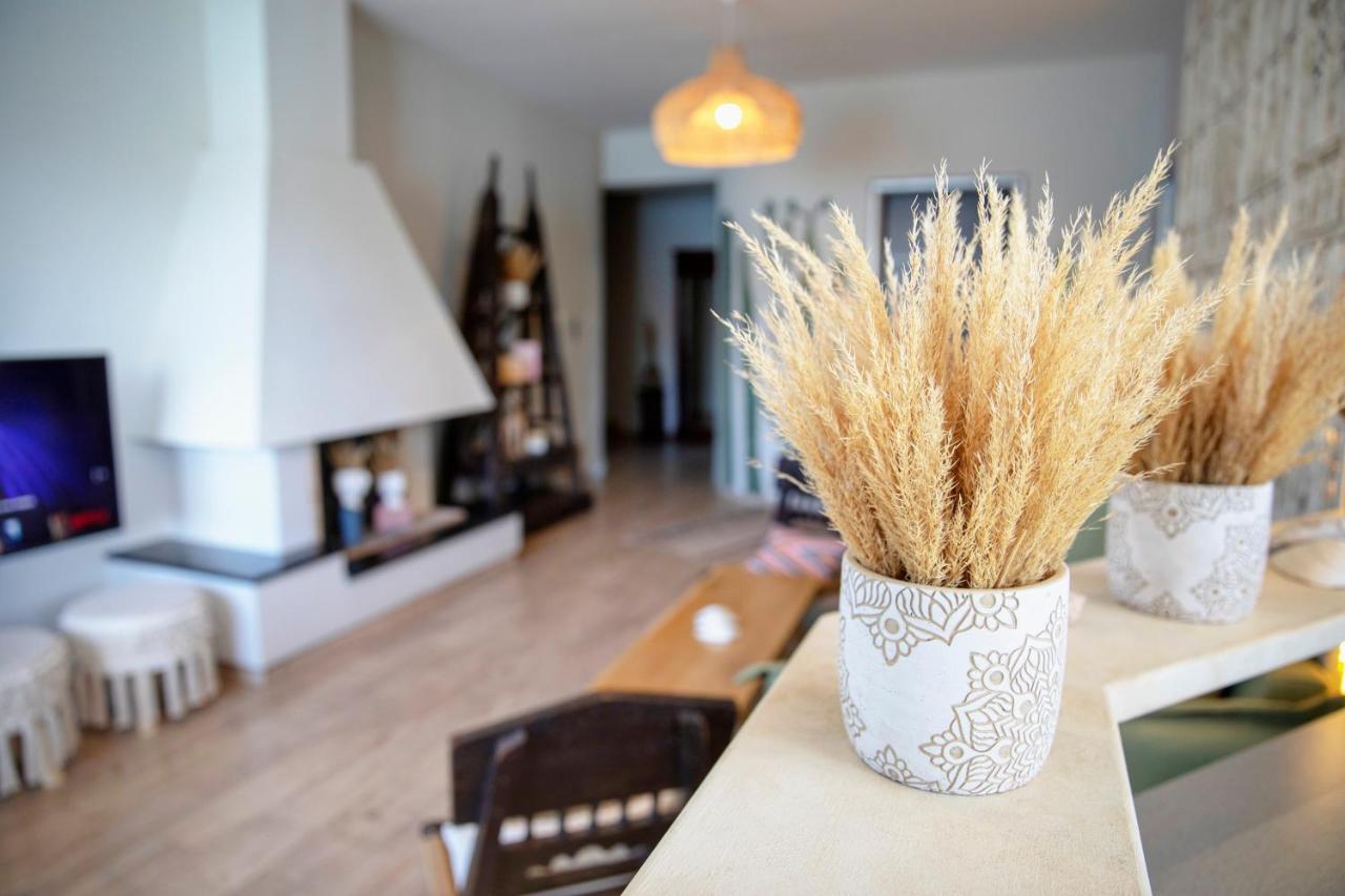 Boho Beach House In Itea-Delphi Eksteriør billede
