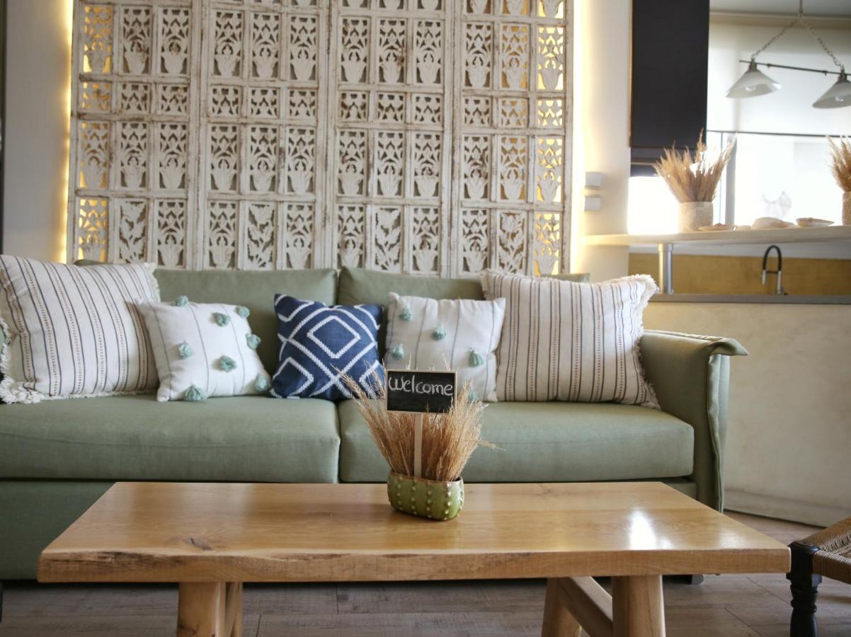 Boho Beach House In Itea-Delphi Eksteriør billede