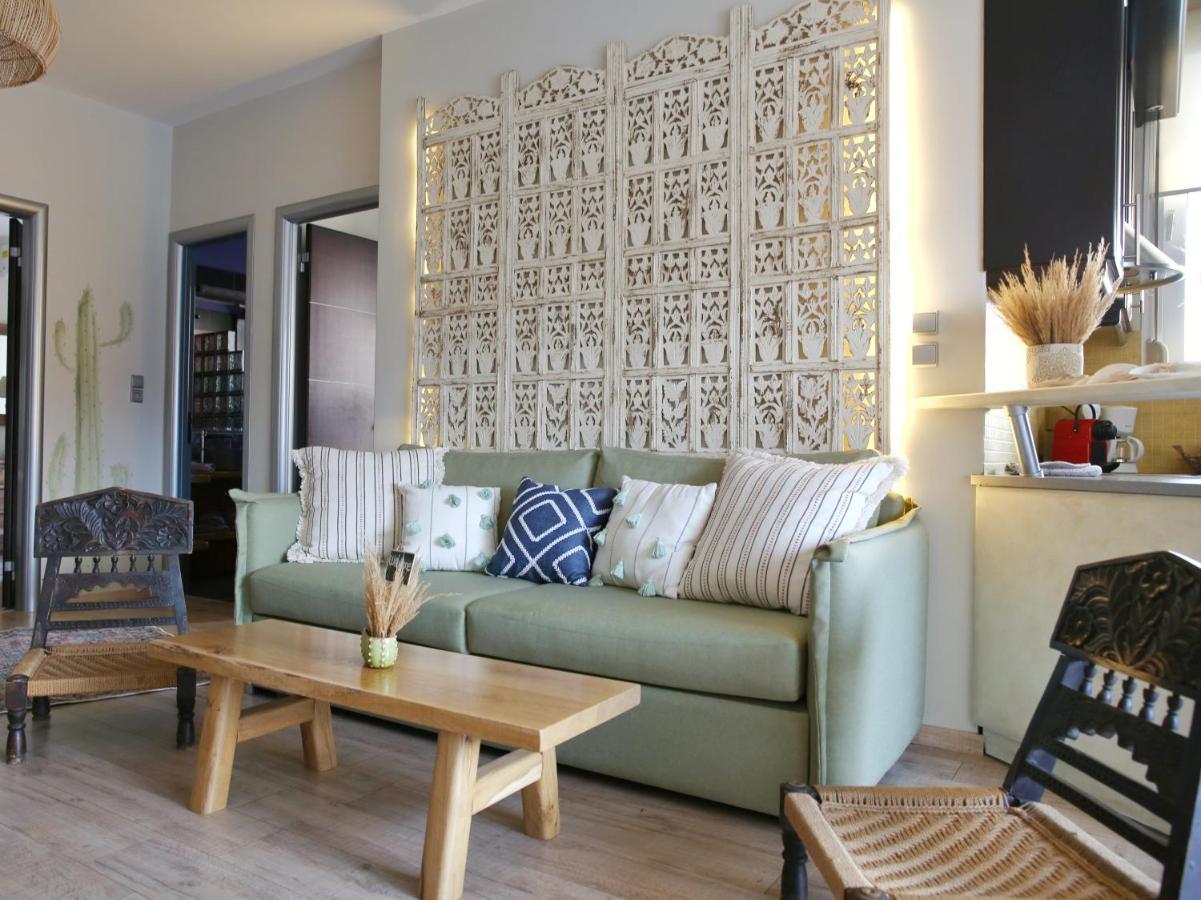 Boho Beach House In Itea-Delphi Eksteriør billede