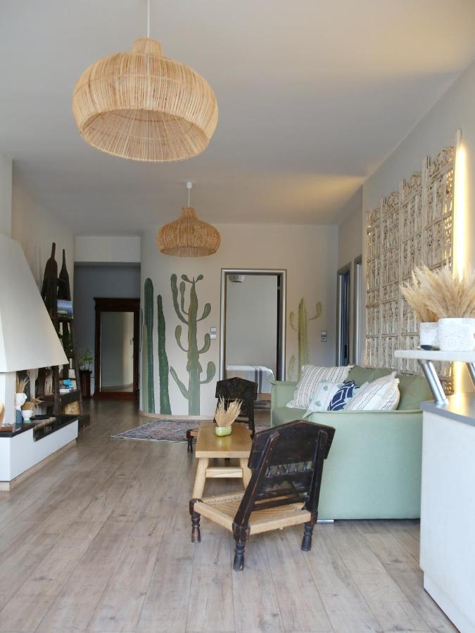 Boho Beach House In Itea-Delphi Eksteriør billede