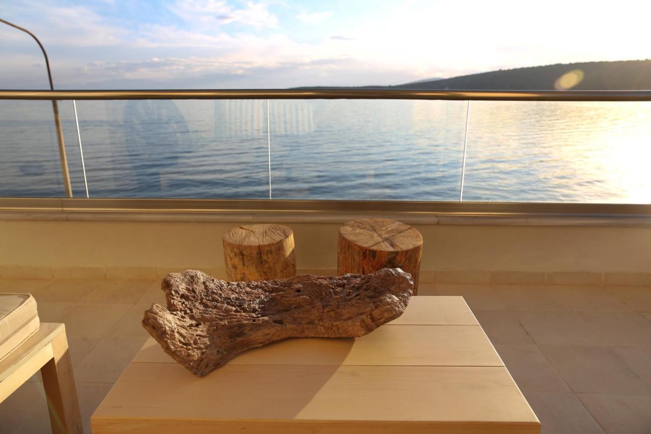 Boho Beach House In Itea-Delphi Eksteriør billede